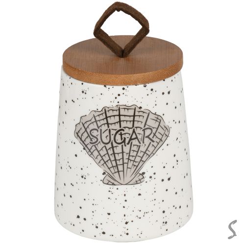 Банка на бамбуковій підставці 3пр/наб 280мл Stenson R37332 фото 3