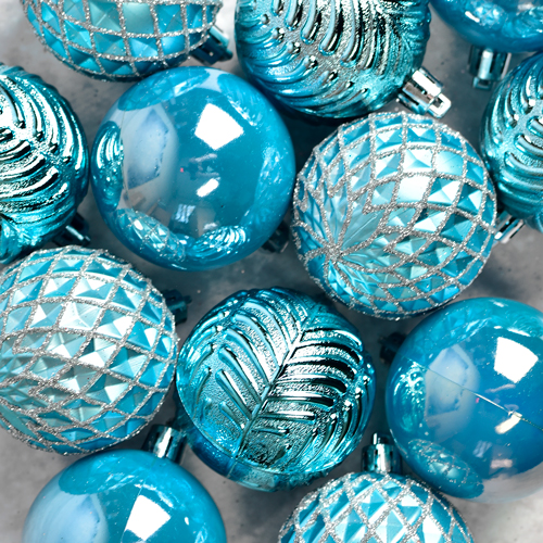 Ялинкові кульки 6см 12шт/наб Stenson R90712 фото 2