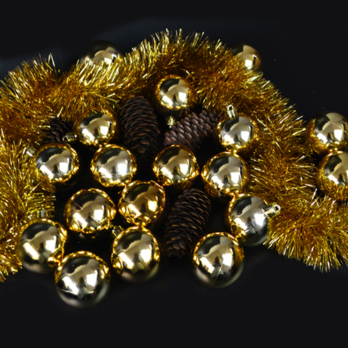 Ялинкові кульки 5см "Глянець" 150шт/уп Stenson 9191G-5 фото 2