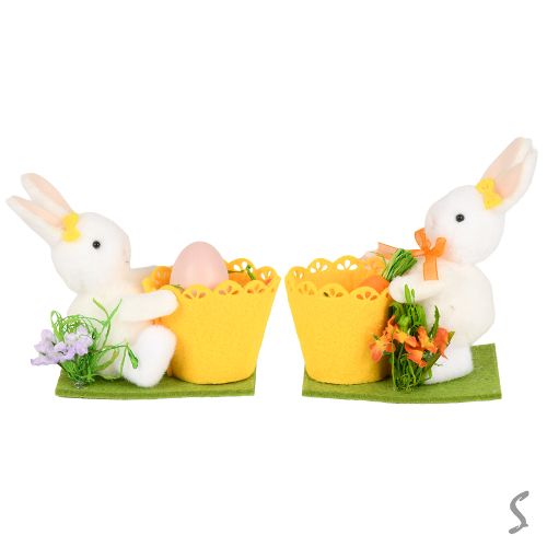 Декор великодній "Easter Bunny" 10см Stenson R40495 фото 2