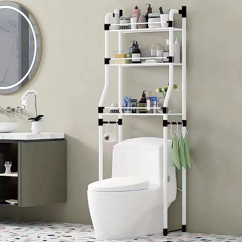 Полиця-стелаж для туалету 50*25*160см Stenson R30892 фото 3
