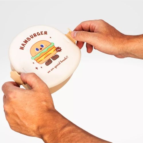 Ланч-бокс "Hamburger" 15*16*9см Stenson R93073 фото 4