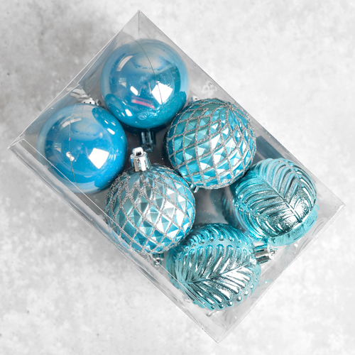 Ялинкові кульки 6см 12шт/наб Stenson R90712 фото 4