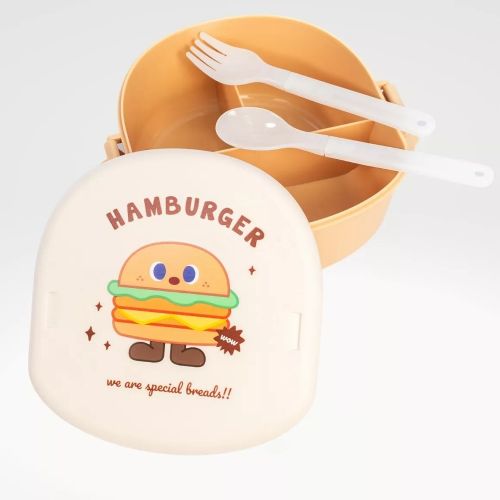Ланч-бокс "Hamburger" 15*16*9см Stenson R93073 фото 2