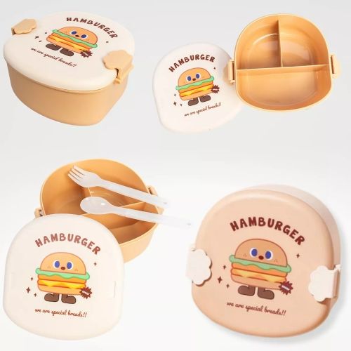 Ланч-бокс "Hamburger" 15*16*9см Stenson R93073 фото 3