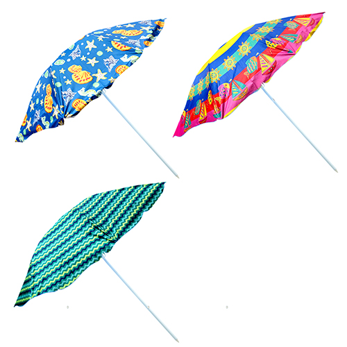 Парасоля пляжна d2.4м срібло Stenson MH-0041 фото 3