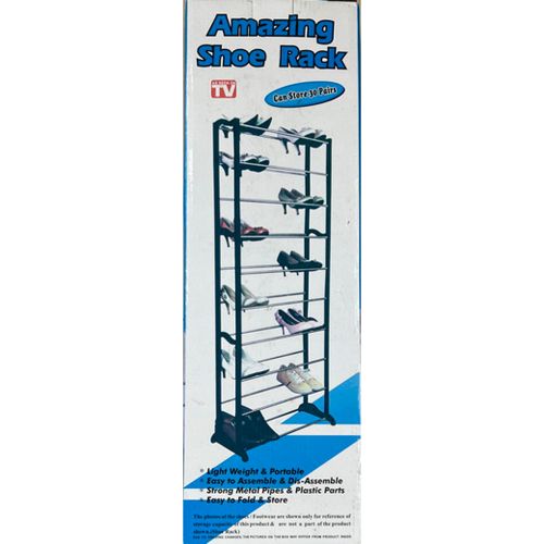 Полиця для взуття 10яр 50*25*140см. Stenson R94075 фото 4