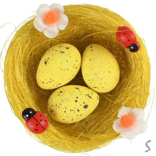 Декор великодній "Easter nest" 9*3см Stenson R40465 фото 3