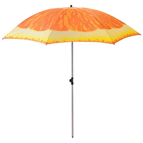 Парасолька (зонт) пляжна Stenson MH--3371-5 «Апельсин» (Ø1.8 м, ↑212 см, 8 спиць, з нахилом) фото 3