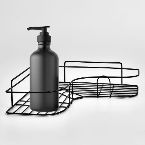 Полка в ванную угловая 26*26*5см Stenson R88728 фото 2