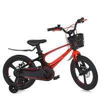 Велосипед дитячий двоколісний Profi MB 141020-9 (колеса Ø16"/гума, рама: магній, додаткові колеса, гальмо ручне, до 40 кг)