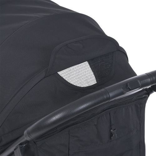 Коляска дитяча прогулянкова Bambi M 4249-2 Black Matt фото 9