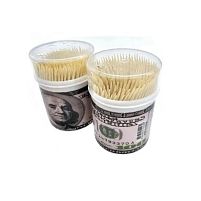 Зубочистки бамбукові "Dollar" 350шт/уп Stenson R88829