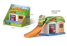 Парковка 099-4 24х12х18 см, машинка, в коробці