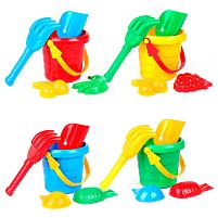 Пісочний набір "Карапуз" 2841 ЦІНА ЗА 12 ШТУК В УПАКОВЦІ "Technok Toys"