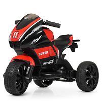 Електромотоцикл дитячий триколісний Bambi Racer M 4135EL-3 (колеса: Ø9.8"/EVA, акк. 6V/5Ah, мотор: 2*6V/25W, до 6 км/г, до 30 кг)