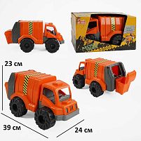 Спецтехніка 3655 "Guclu", "Сміттєвоз", 39х24х23 см, в коробці