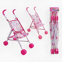 Візочок для ляльки 3288 A 2 види, висота 50 см, в пакеті