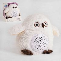 Нічник FM 666-34 "Совеня", проєктор зоряного неба, колискові, звуки природи, таймер, в коробці