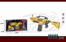 Автомат SB 585 на батарейках, 40 м`яких набоїв на присосці, в коробці