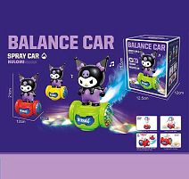 Музична іграшка 0713 3 кольори, мелодія, звуки, підсвічування, парогенератор, колесо вільного ходу, в коробці, ВИДАЄТЬСЯ ТІЛЬКИ МІКС ВИДІВ