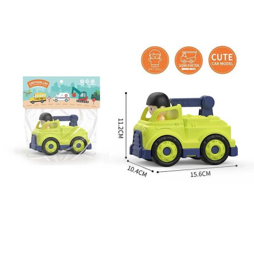 Машина 8050 фігурка водія, в пакеті