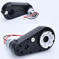 Редуктор колеса в зборі з мотором для дитячого електромобіля Bambi Racer M 5880-GEAR BOX (24V, 12000RPM, вісь: Ø16 мм, ↔19 см, 4WD)