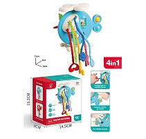 Брязкальце 1021 поп-іт, гумові елементи, кульки, в коробці