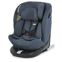 Автокрісло El Camino ME 1187 Moon Gray i-FREE (встановлення проти/по ходу руху, поворотне на 360º, зріст дитини: 40-150 см, ремень безпеки, вік 0+)