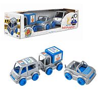 Набір машинок "Kids cars" 39548 "Tigres", "Поліція", в коробці