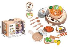 Плита 9941 A перемішування продуктів, світло, мелодії, регулювання потужності, посуд, продукти на липучках, дошка, в коробці