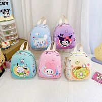 Рюкзак C 68113 висота - 19, 5 см, одне відділення, регульовані ремінці, ручка-тримач, ВИДАЄТЬСЯ ТІЛЬКИ МІКС ВИДІВ, у пакеті