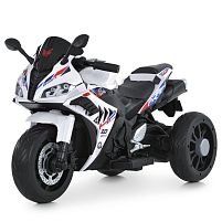 Електромотоцикл дитячий триколісний Bambi Racer M 6273EL-1 (колеса: Ø12.2"/EVA, акк. 12V/10Ah, мотор: 2*12V/25W, до 5 км/г, до 30 кг)