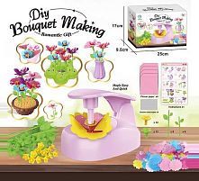 Набір для творчості SY 026 A інструмент, ваза, підсвічування, заготовки для квітів, аксесуари, в коробці