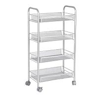 Етажерка на колесах 4яр 83*25*44см Stenson M50288-4W