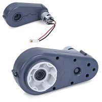 Редуктор колеса в зборі з мотором для дитячого електроквадроцикла Bambi Racer M 6080-GEAR BOX 12V (12V, rpm12000, отвір під вісь: Ø12 мм, ↔19см)