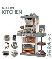 Кухня 889-183 43 предмети, підсвічування, звук, мелодії, з крана тече вода, йде пара, на батарейках, в коробці