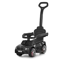 Каталка-толокар Bambi M 6252EL-2 (колеса: Ø5,5"/EVA, батьк. ручка, страхувальний бампер, сидіння: екошкіра, музика, до 30 кг)