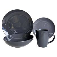 Набір столового посуду 16пр/наб (тарілка 26+19см, супниця 20см, чашка 420мл) Stenson MC5578-1