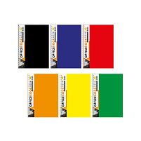 Блокнот Б-БП5-120 / АП-1509 А5, 120арк, пластик, 2 розіл.,пружина збоку "Апельсин" ВИДАЄТЬСЯ МІКС ВИДІВ