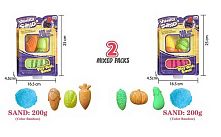 Кінетичний пісок 1909 J 200 г, 3 форми, на листі