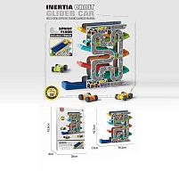 Трек 9908 6 рівнів, 10 машинок, в коробці