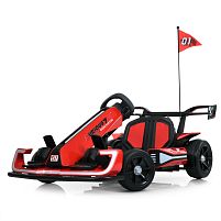 Електрокарт дитячий Bambi Racer M 6148EBL-3(24V) (баггі, колеса: передні 9"/задні 10"/EVA, акк. 24V/14Ah, мотор: 2*150W/24V, до 5-18 км/г, до 50 кг)