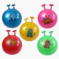 Стрибун гумовий C 72549 діаметр - 41 см, в пакеті, ВИДАЄТЬСЯ ТІЛЬКИ МІКС ВИДІВ