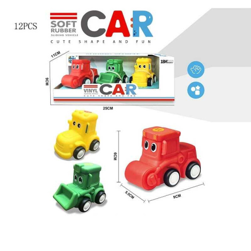 Набір машин CC 117-4 3шт в коробці