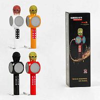 Мікрофон С 60086 4 види, караоке, bluetooth, USB, колонка, в коробці, ВИДАЄТЬСЯ ТІЛЬКИ МІКС ВИДІВ