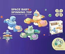 Брязкальце-спінер SL 686006 3 штуки, присоски, попіт, в коробці