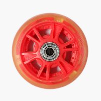 Колесо для самоката заднє, d=90 мм, КОЛІР ЧЕРВОНИЙ, ЦІНА ЗА 1 ШТУКУ