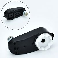 Редуктор колеса в зборі з мотором для дитячого електромобіля Bambi Racer M 6129- GEAR BOX (6V, 25W, 17000RPM, вісь: Ø10 мм, ↔17 см)