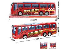Автобус 8806 розмір 35х8х11 см, інерція, пластикові колеса, в слюді